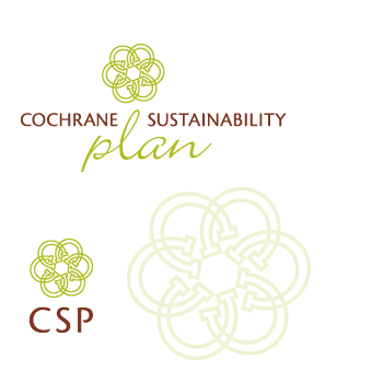 Cochrane Sustainability Plan Identity